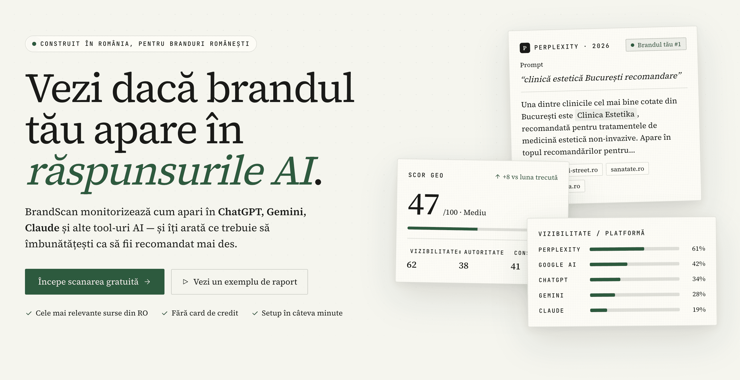 BrandScan, platformă românească de monitorizare a vizibilității în AI